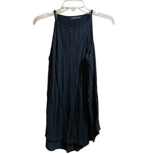 LouKeith Black Minimalist Tank Top - Size Large